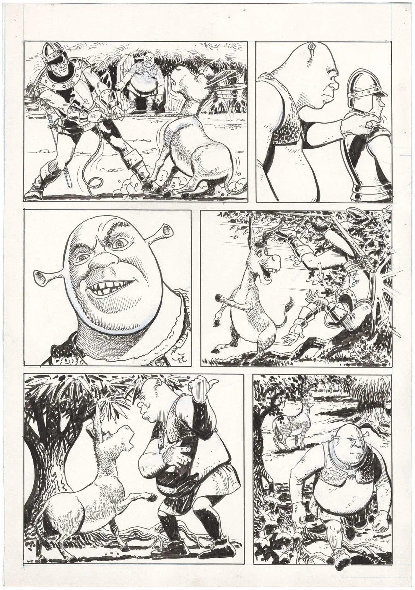 Shrek #1 Interior Page