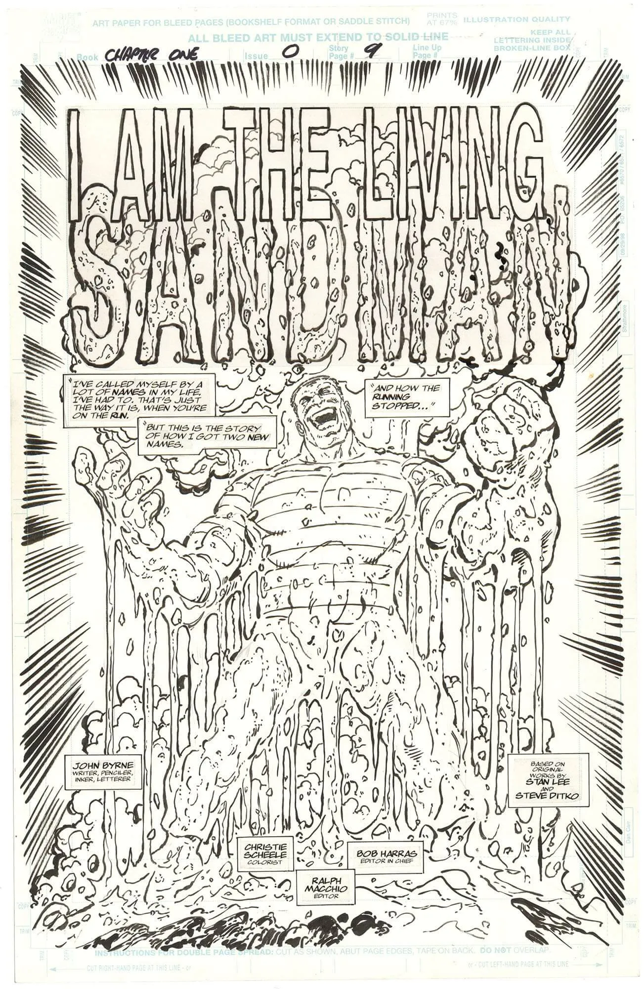 Spider-Man: Chapter One #0 p1 (Splash)(Origin Sandman)