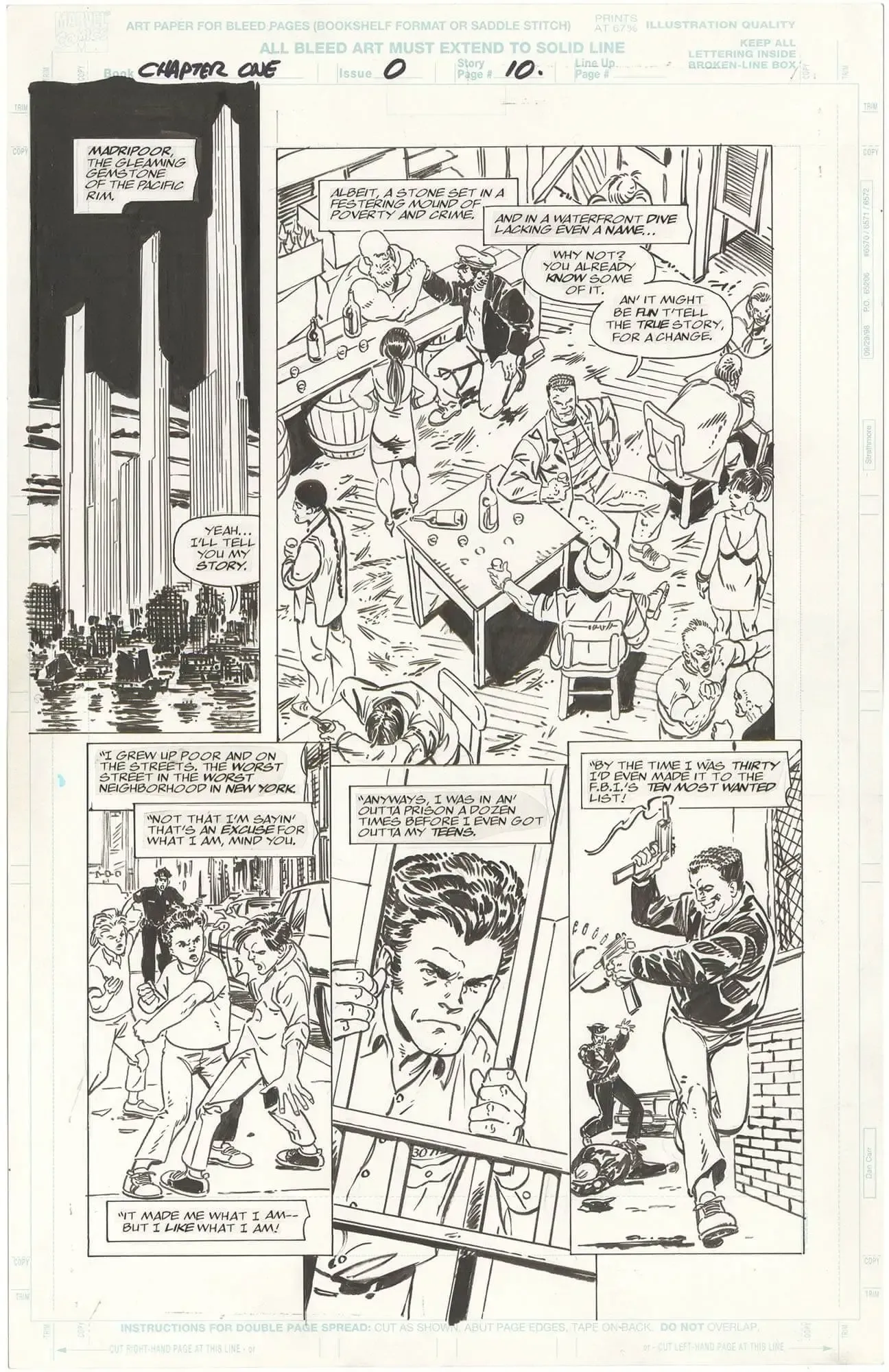 Spider-Man: Chapter One #0 p2 (Origin Sandman)