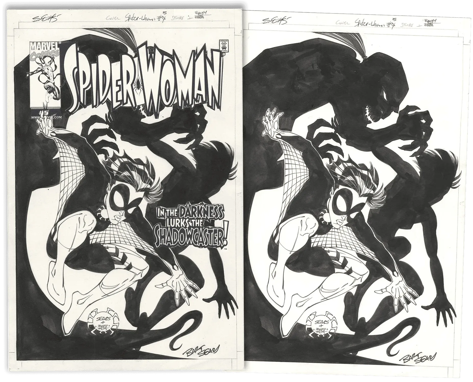 Spider-Woman #5 Cover (Signed)