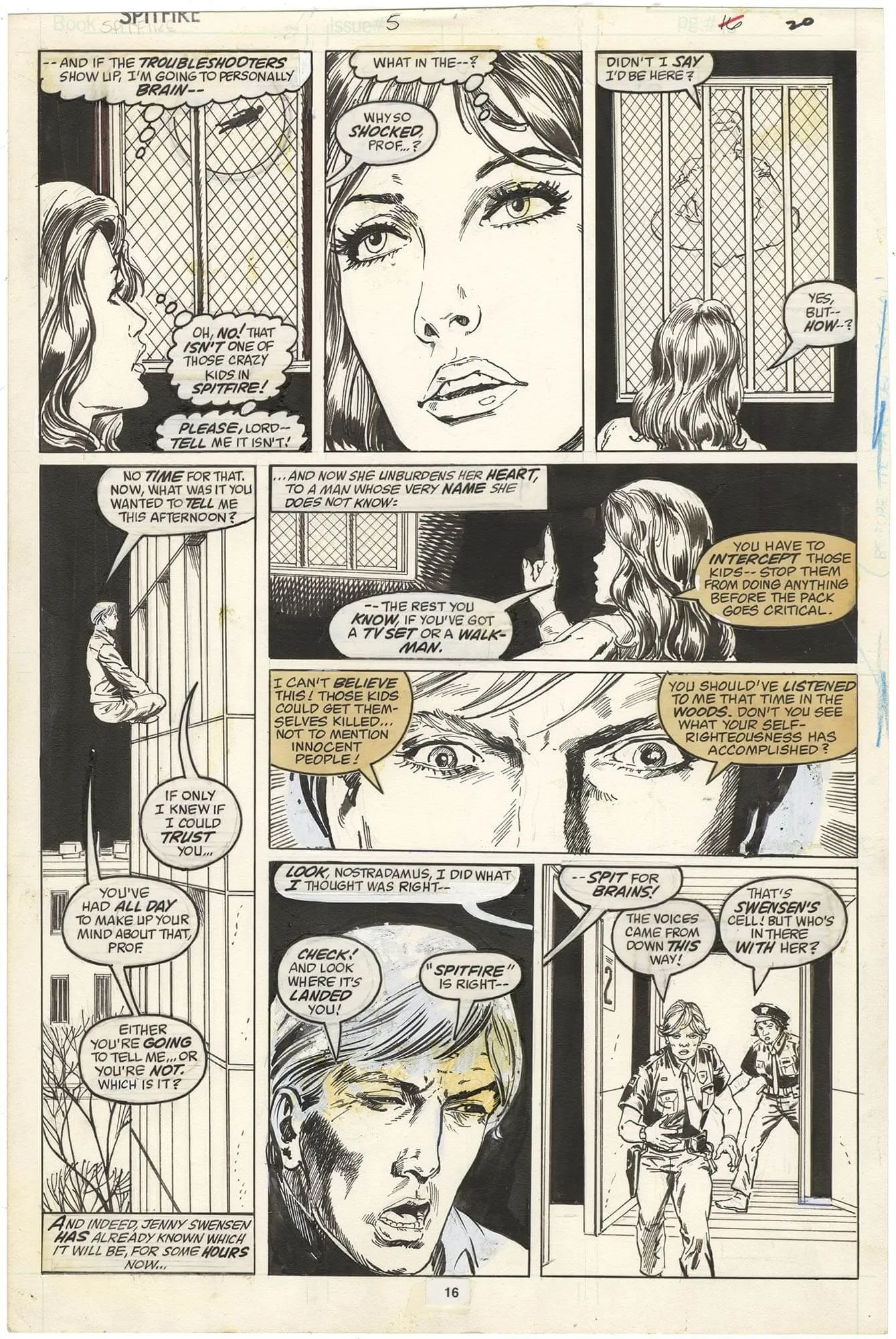 Spitfire and The Troubleshooters #5 p16 (Star Brand)