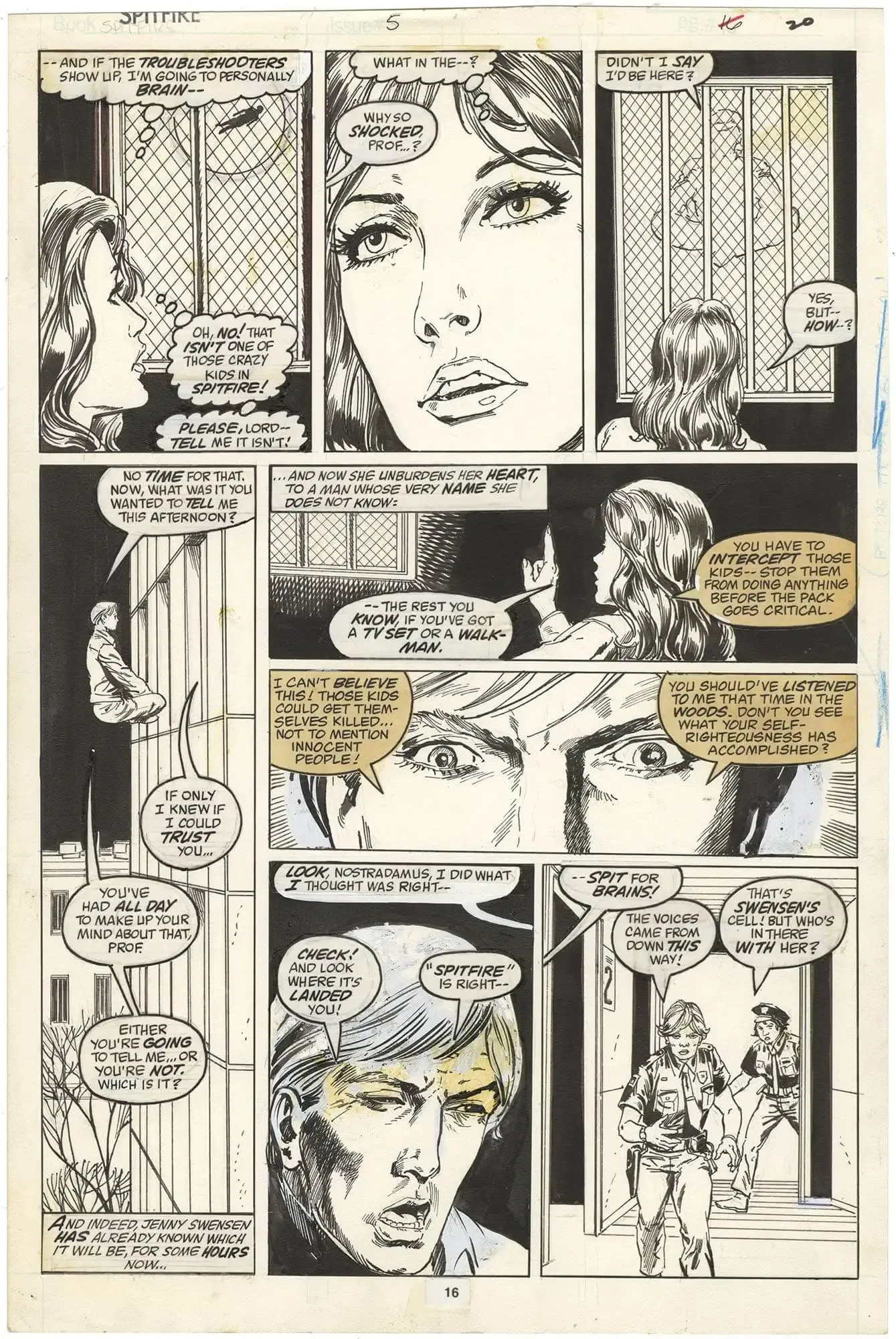 Spitfire and The Troubleshooters #5 p16 (Star Brand)