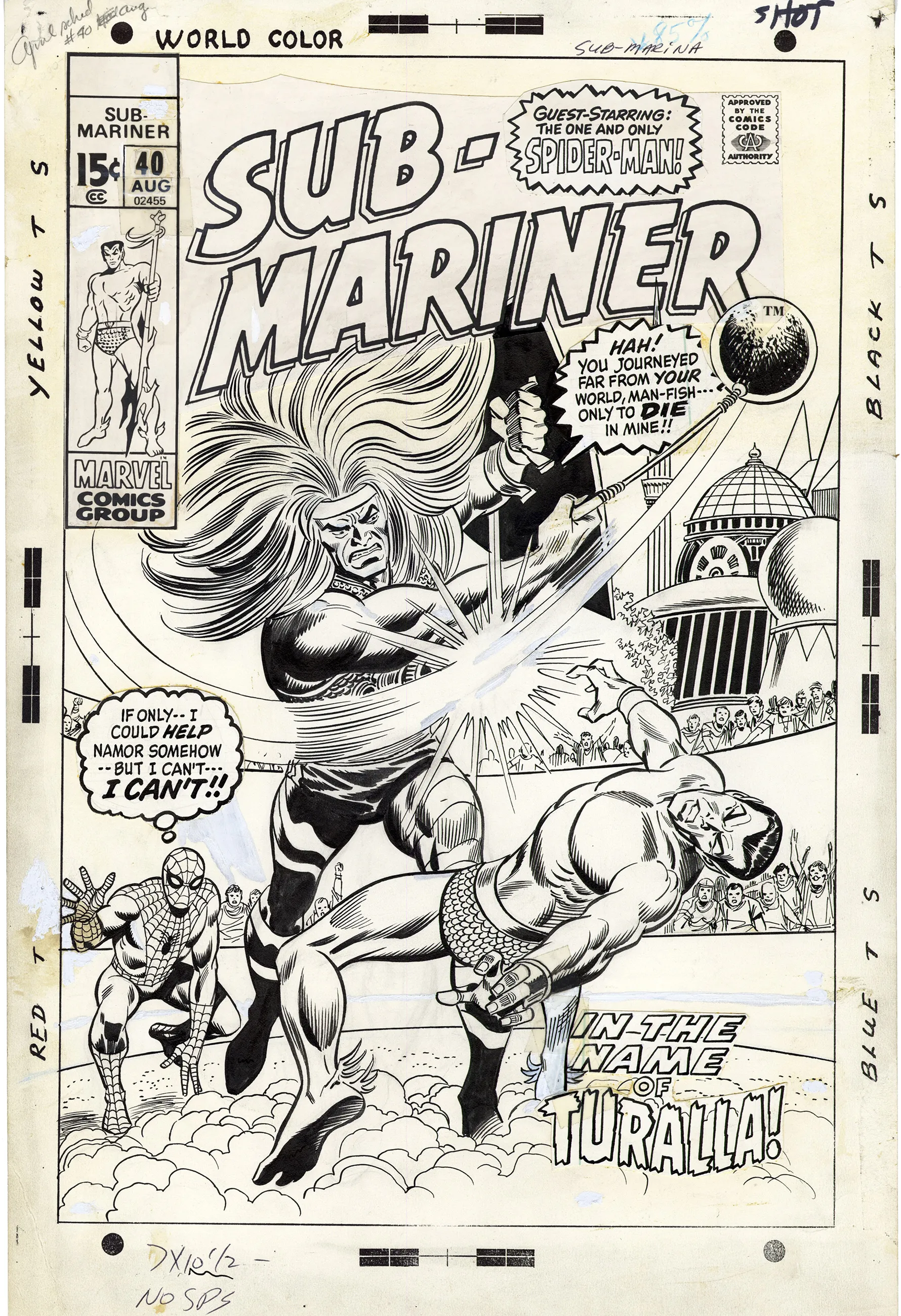 Sub-Mariner #40 Cover