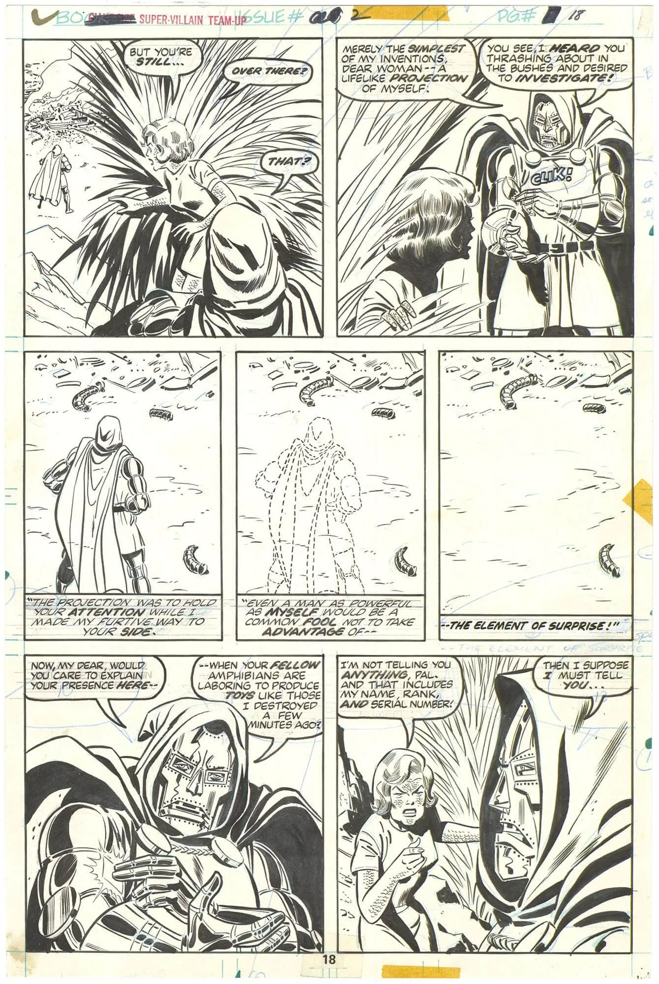 Super-Villain Team-Up #2 p18 (Dr. Doom)