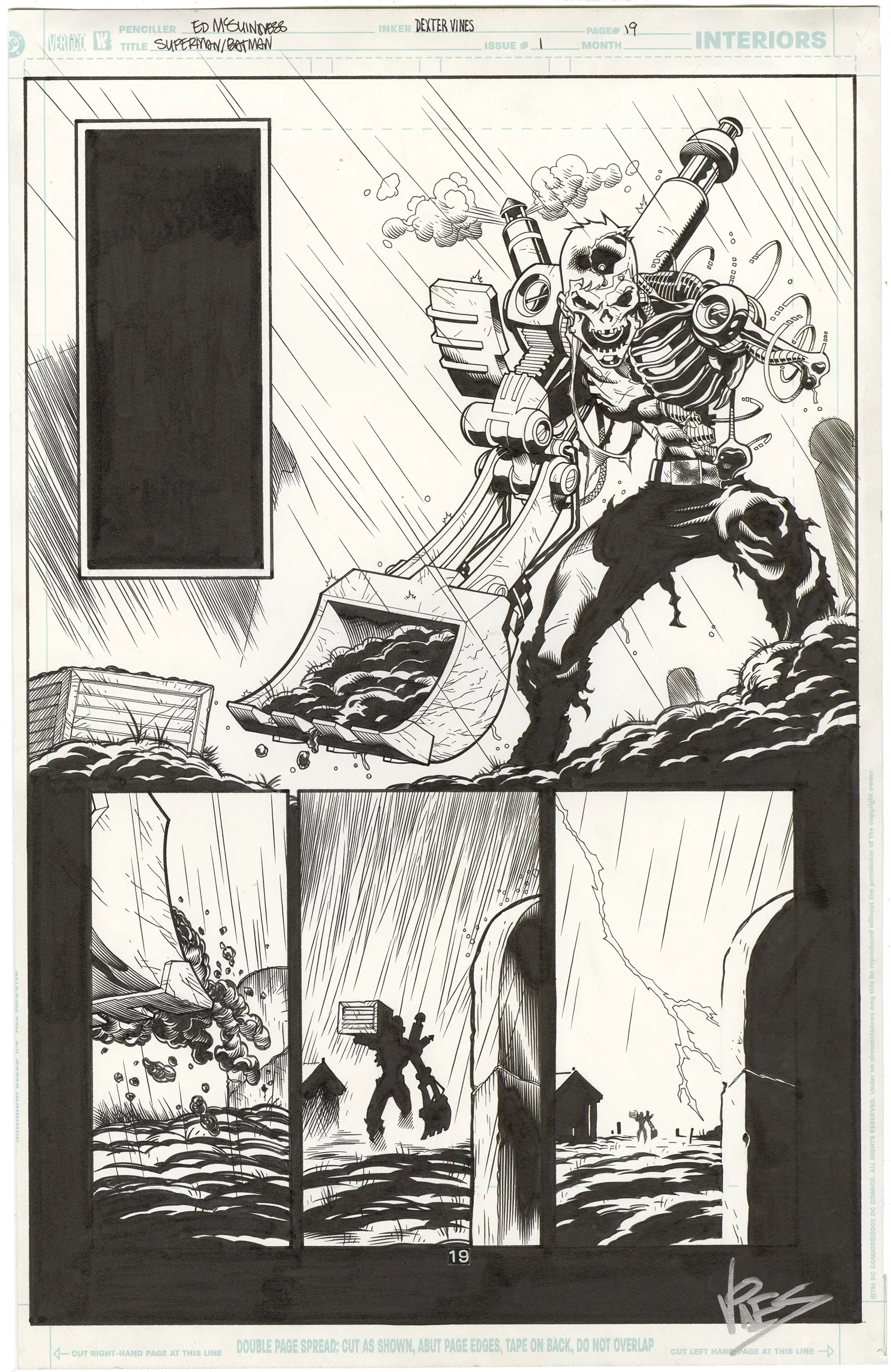 Superman/Batman #1 p19 (Signed)