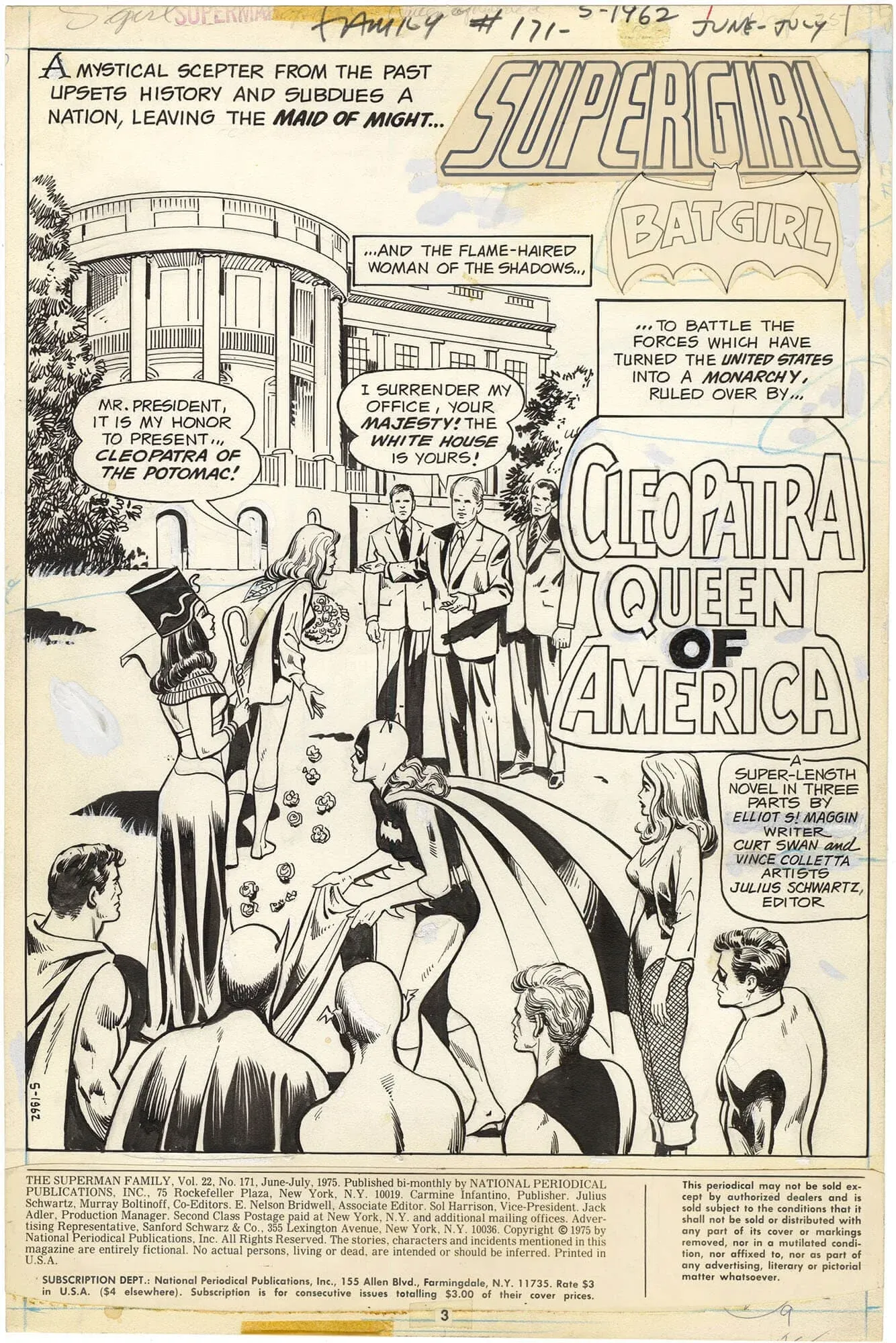 Superman Family #171 p1 (Splash)