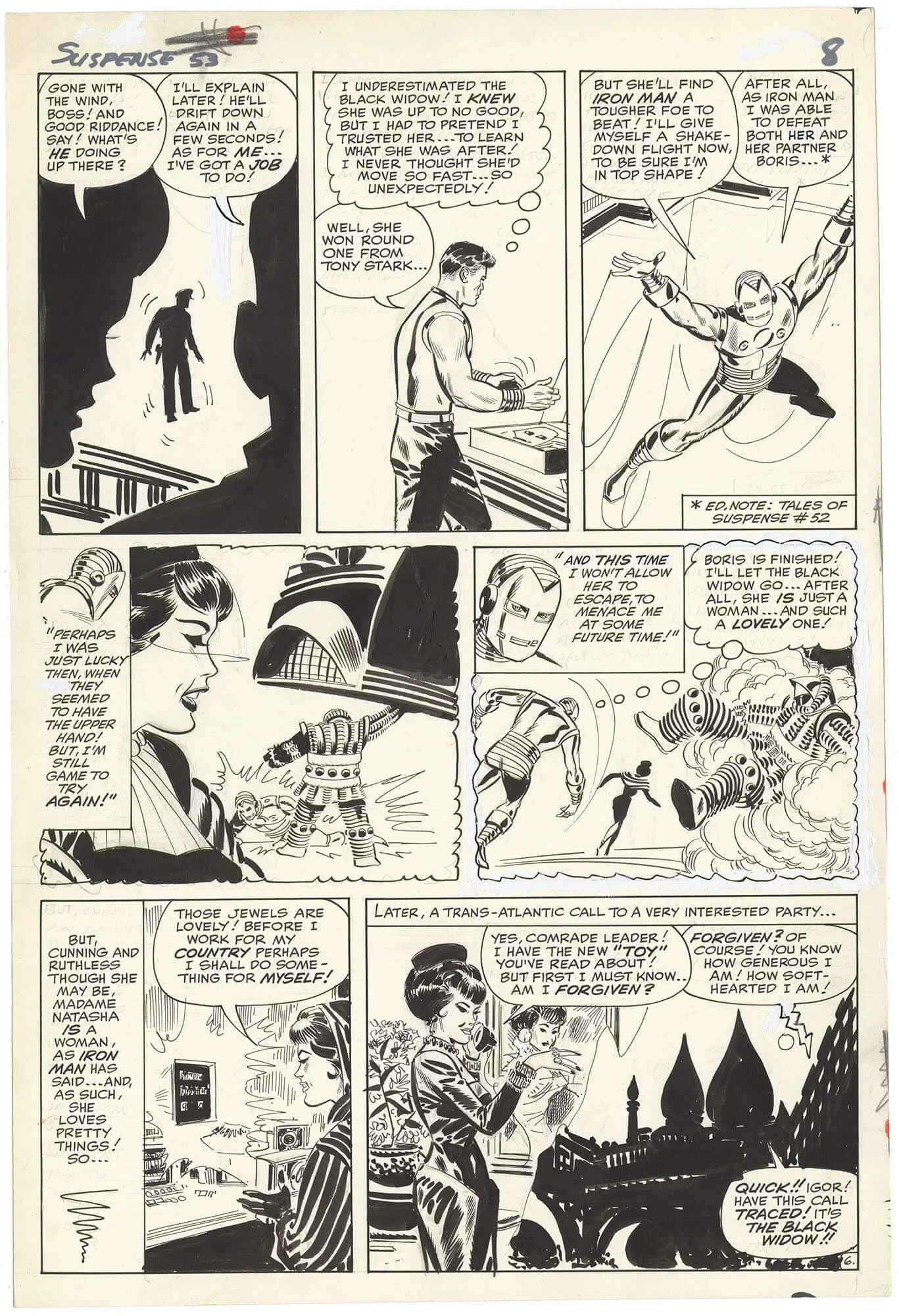 Tales of Suspense #53 p6 (1st Black Widow Story)
