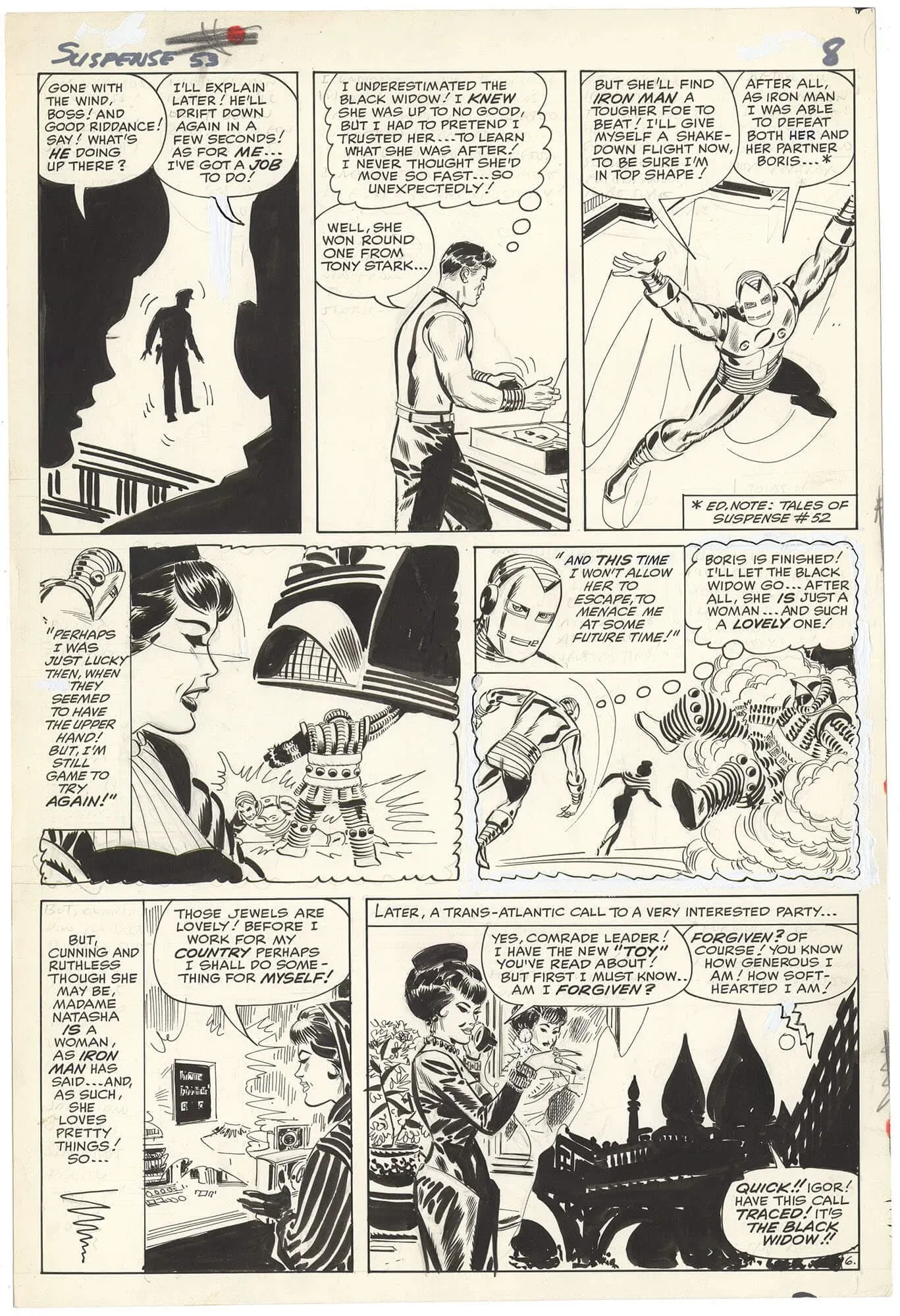 Tales of Suspense #53 p6 (1st Black Widow Story)
