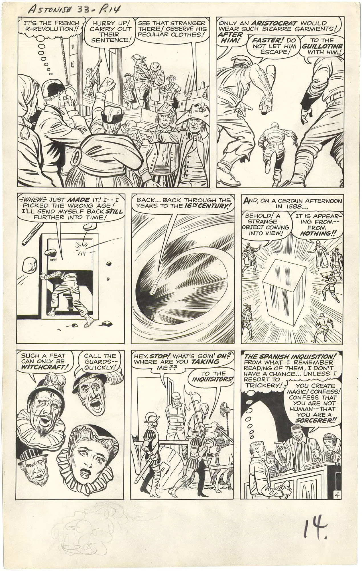 Tales to Astonish #33 p4 (Time Machine) (Large Art)