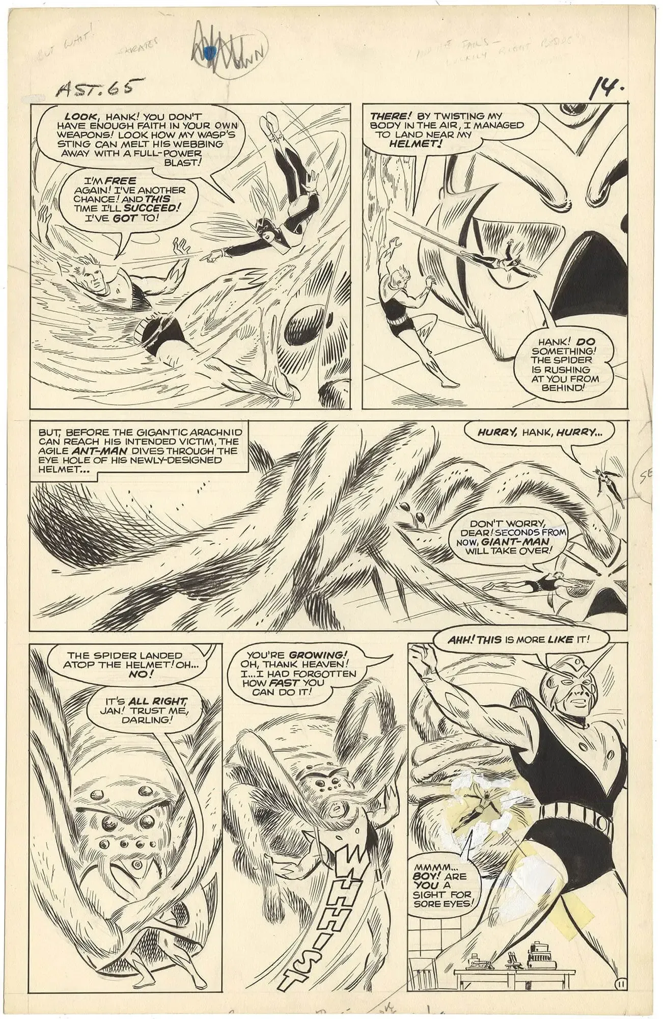 Tales to Astonish #65 p11 (New Costume)(Large Art)