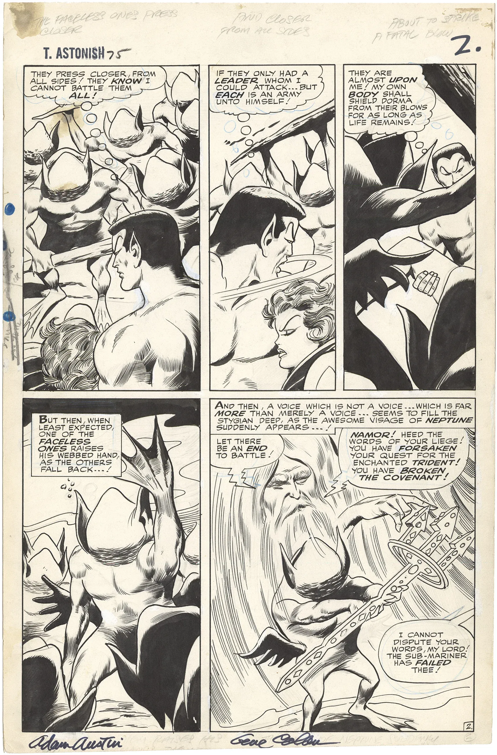 Tales to Astonish #75 p2 (Large Art, Signed)