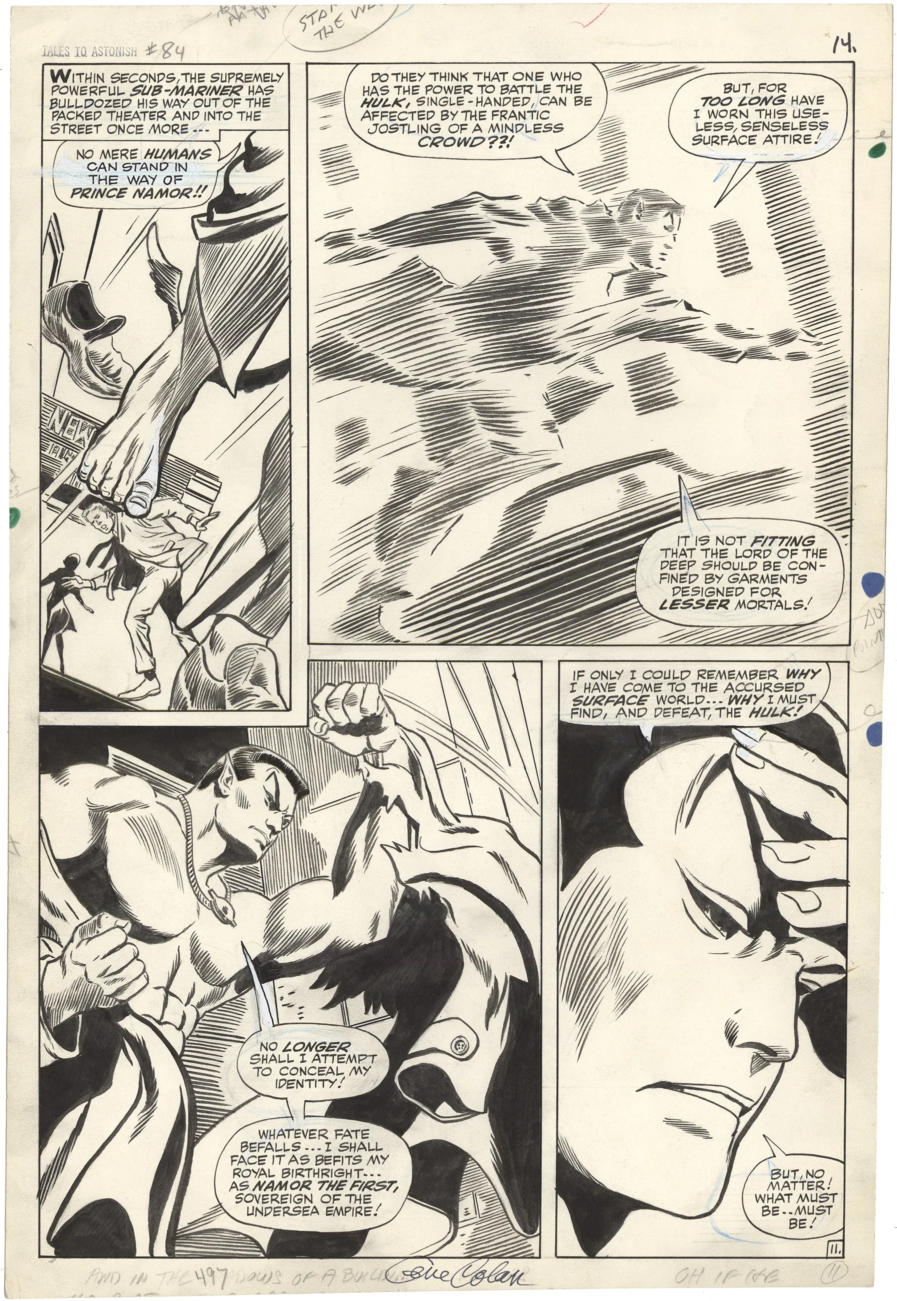 Tales to Astonish #84 p11 (Large Art)