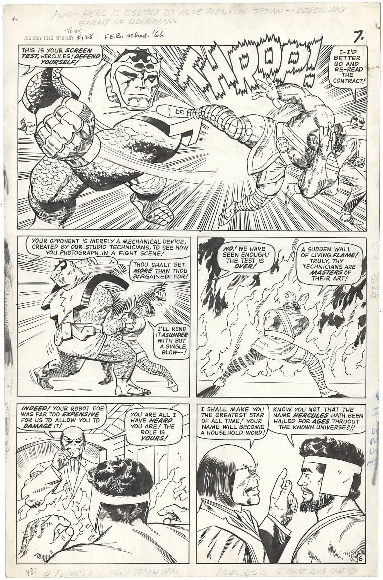 Thor #128 p6 (Large Art)