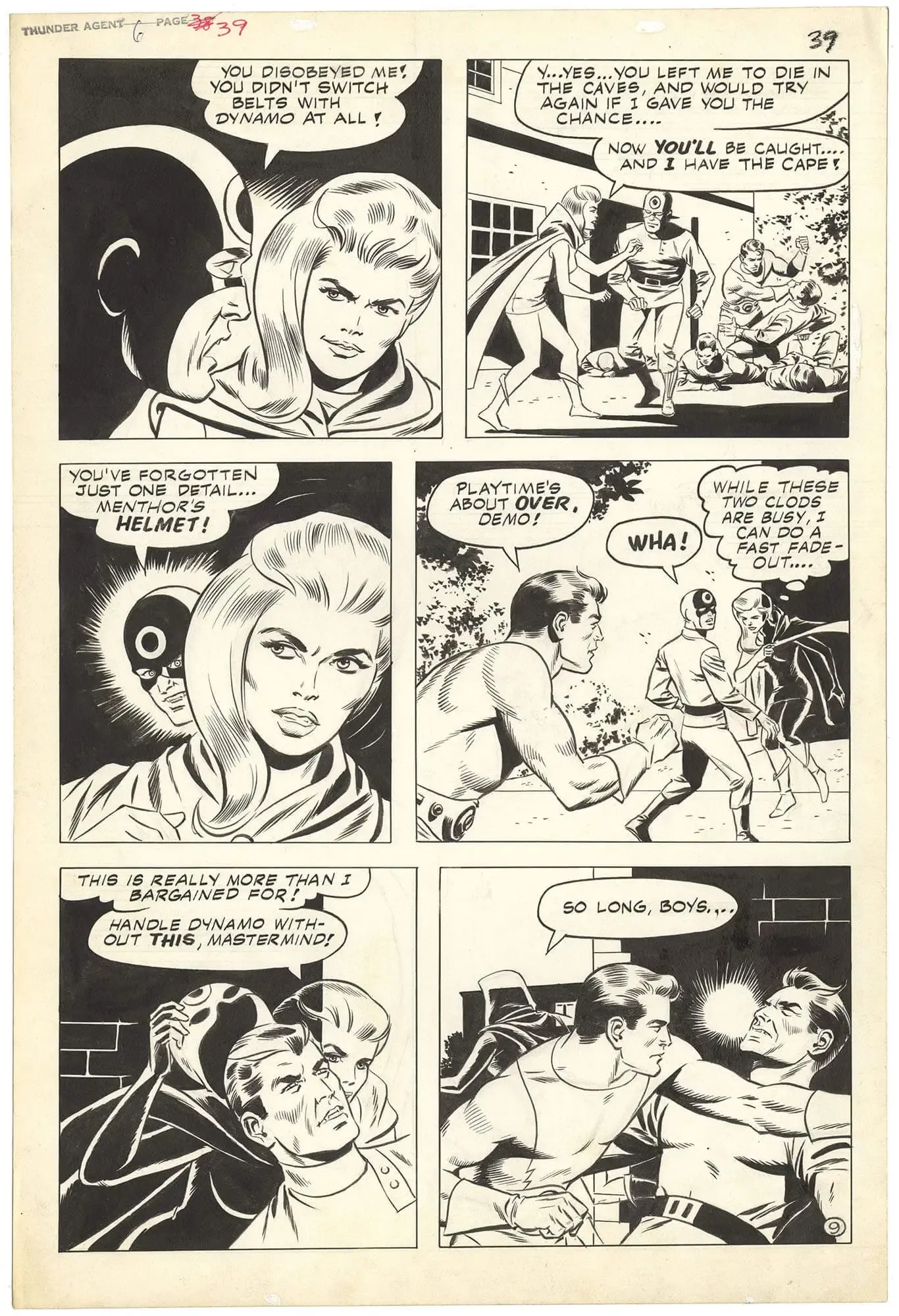 THUNDER Agents #6 p9 (Large Art)