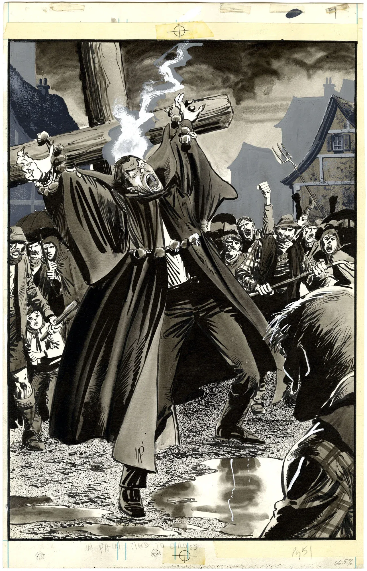 Tomb of Dracula #4 p51 (Splash)