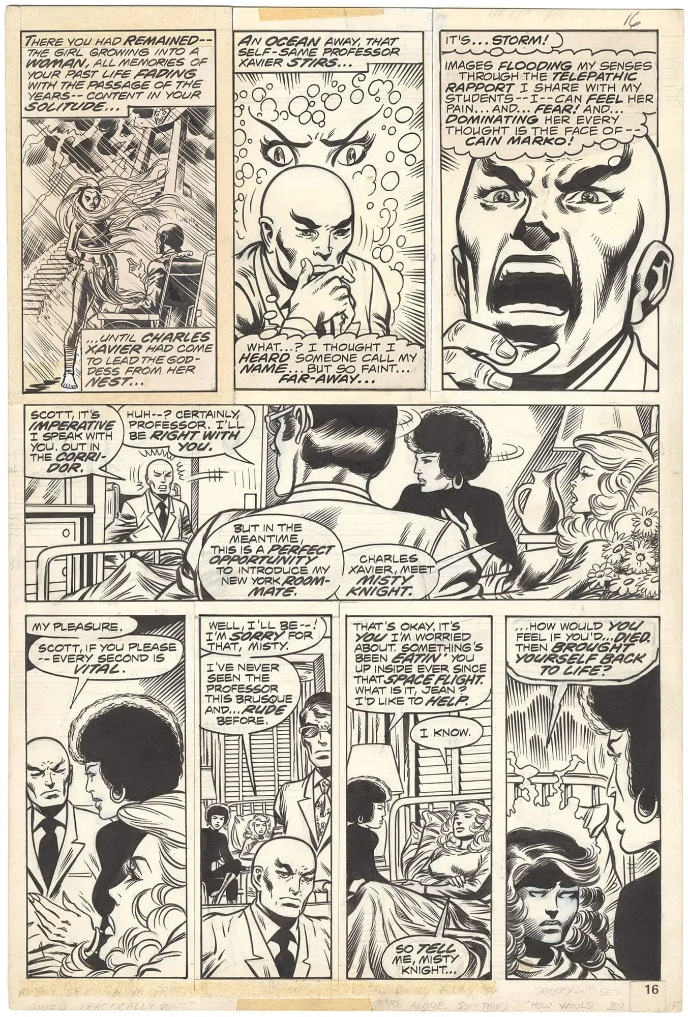 X-Men #102 p16 (Origin Storm)