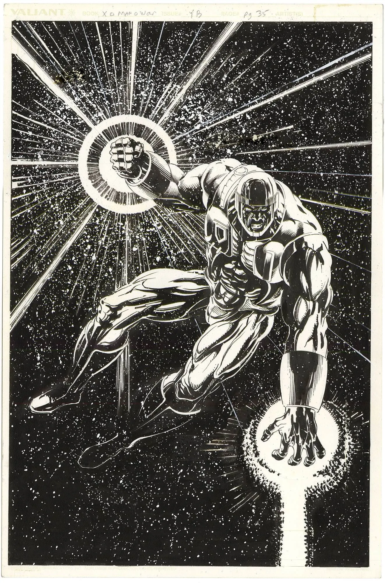 Unity Yearbook #1 XO Manowar #1 p35 (Splash)