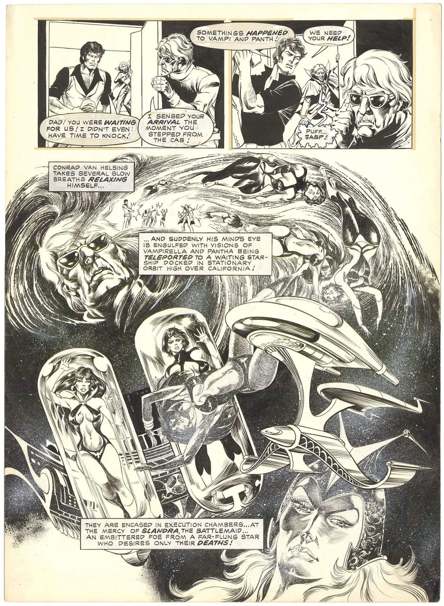 Vampirella #80 p11 (Splash)(Large Art)