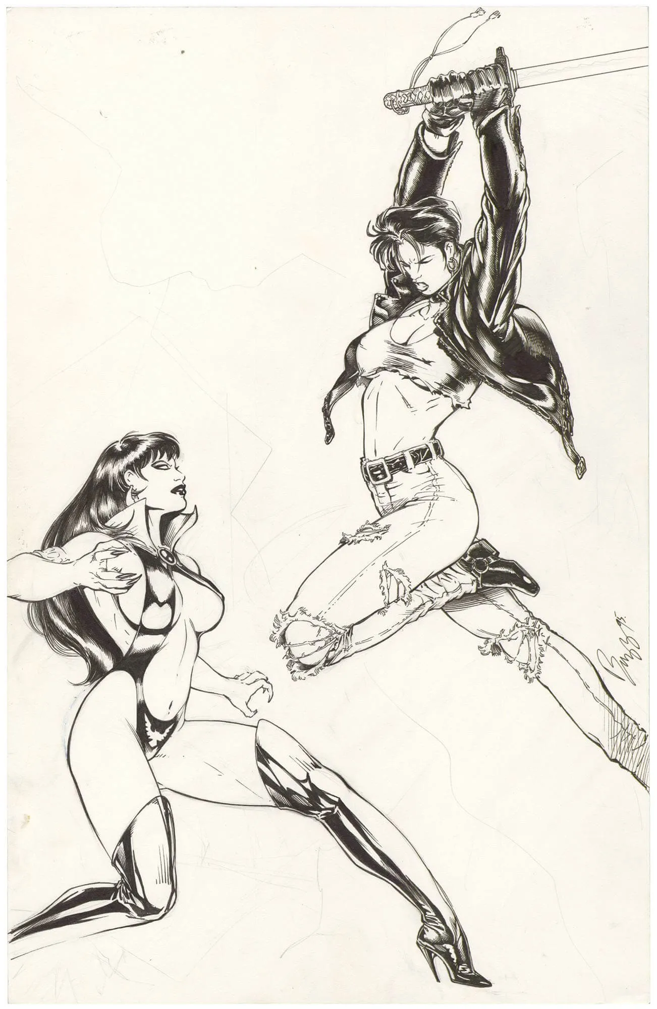 Vengeance of Vampirella #17 Cover (Signed)
