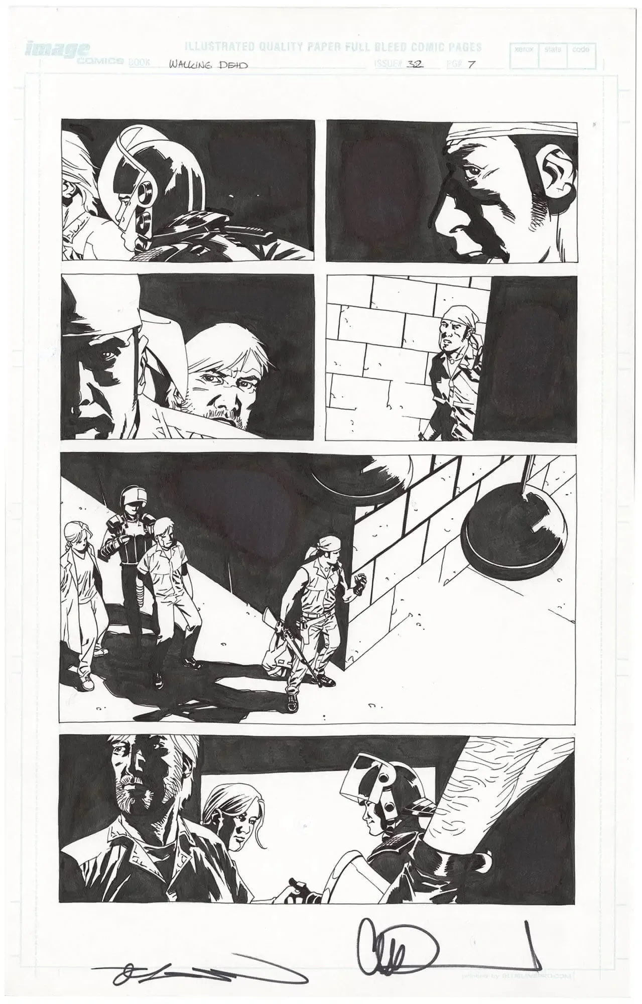 Walking Dead #32 p7 (Signed)