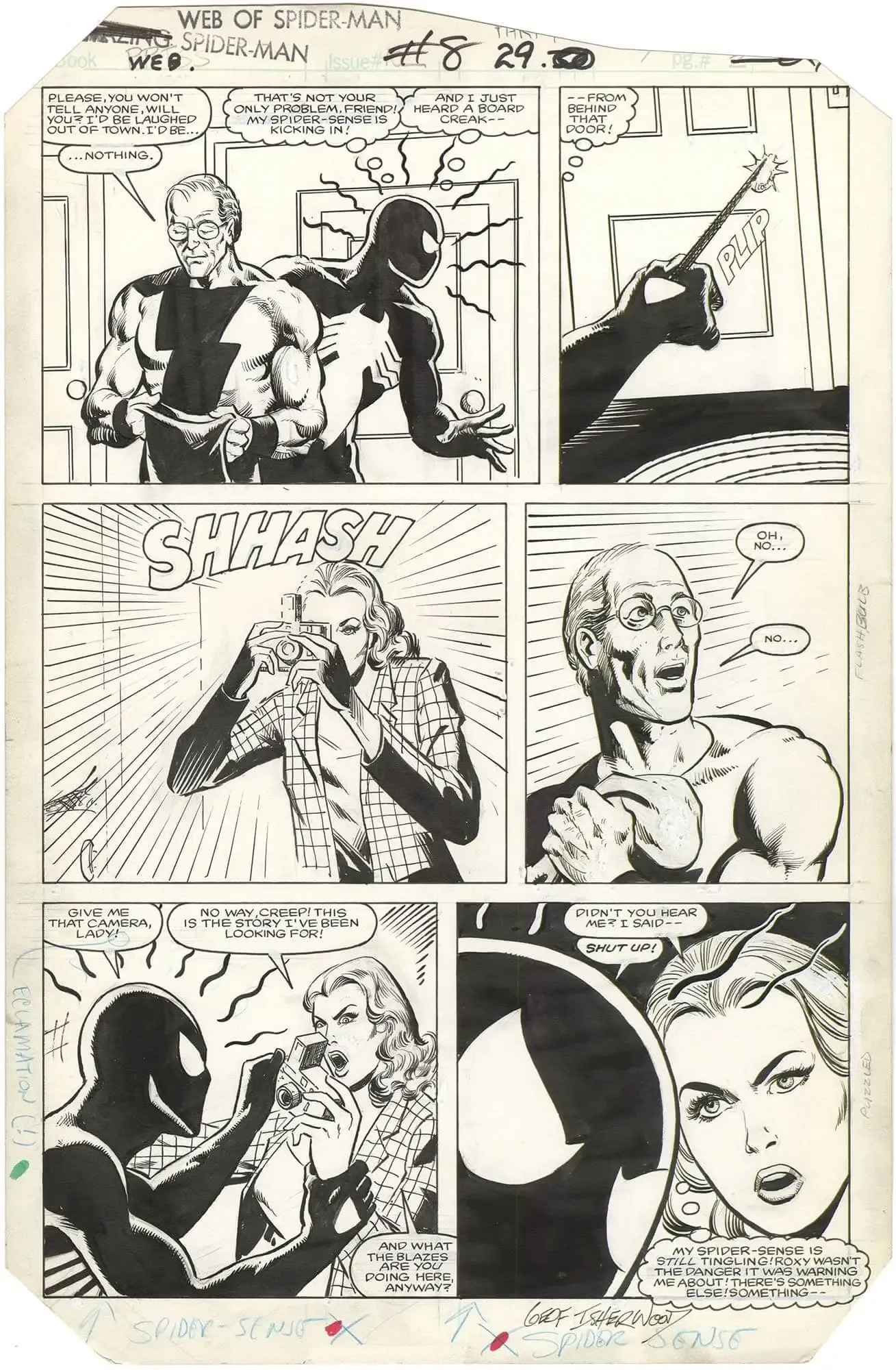 Web of Spider-Man #8 p29 (Early Black Costume)