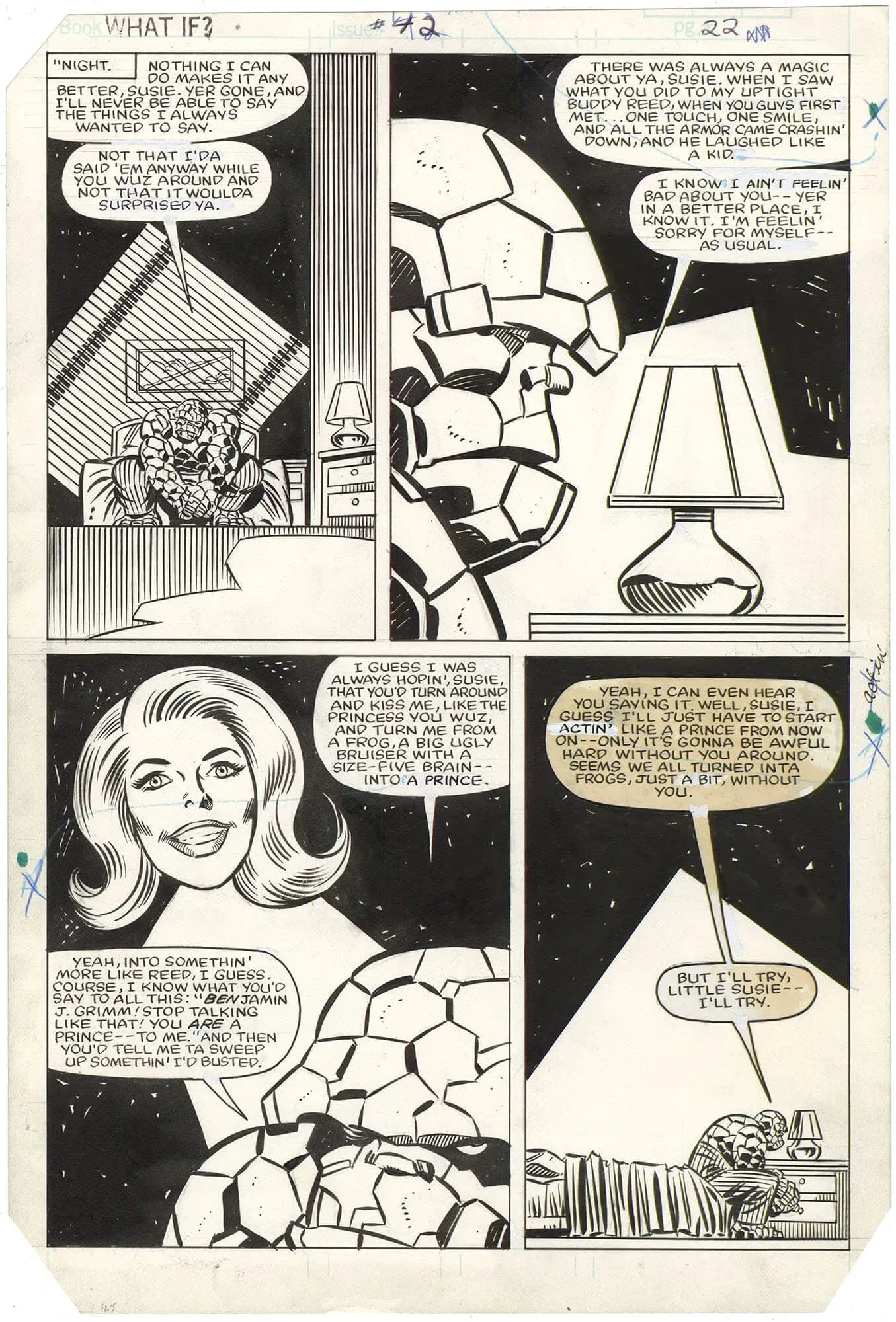 What If? #42 p22 (Sue Richards Dies)