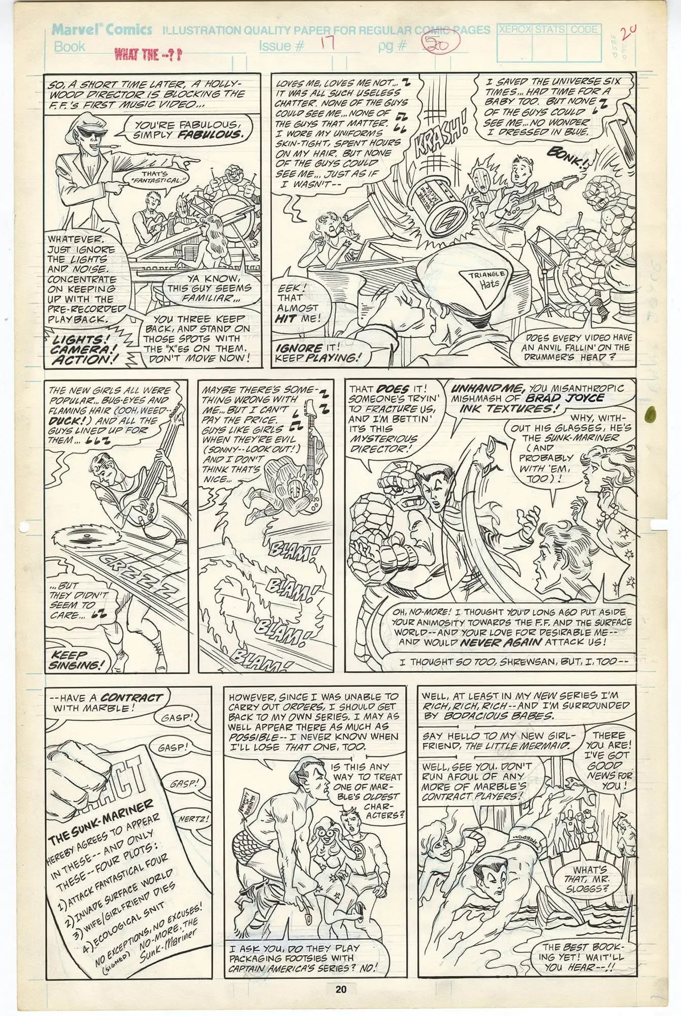 What The--?! #17 p20