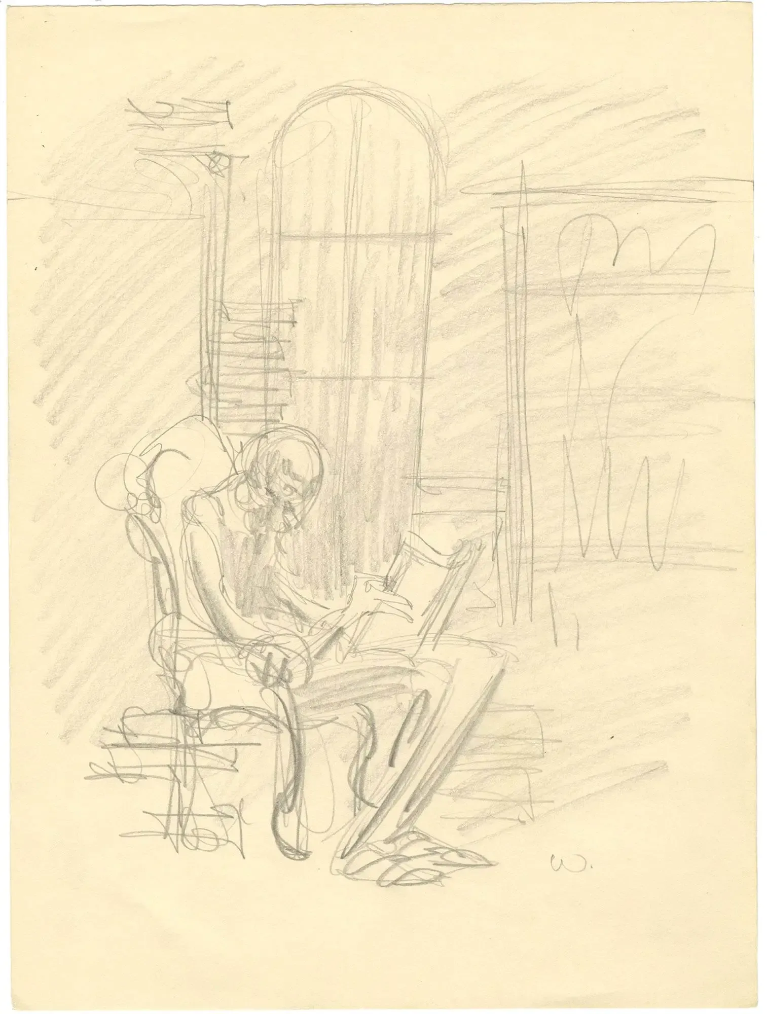 Wrightson Uncle Creepy Prelim