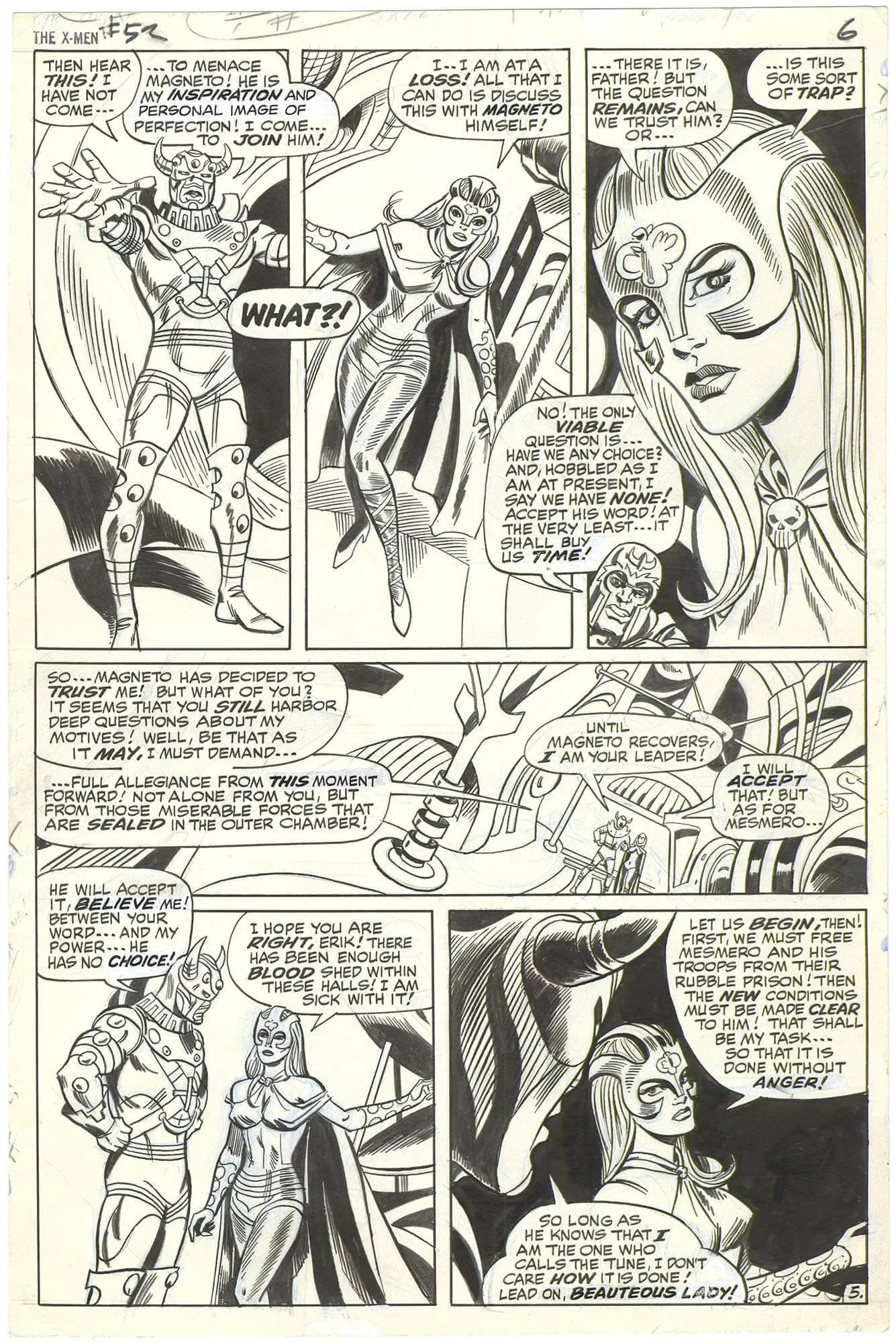 X-Men #52 p5 (Magneto)