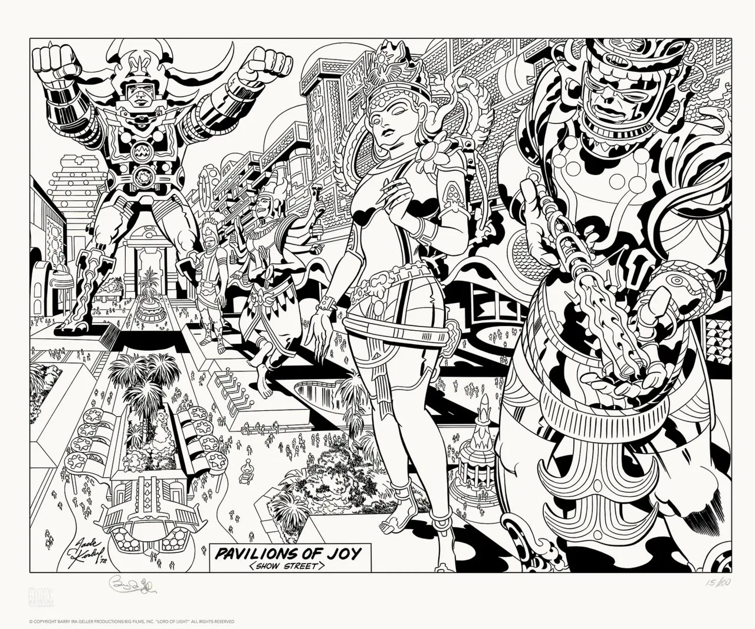 Lord of Light, Pavilion of Joy Giclée Print (Signed)